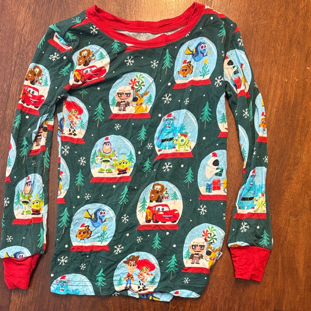 Little Sleepies Disney Pixar Christmas pajamas long sleeve and pants